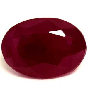 1.00 carat Oval Ruby - Gemstone Thumbnail