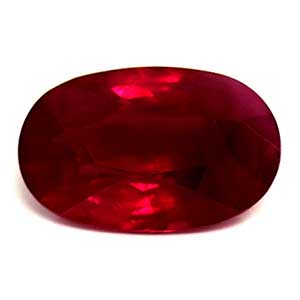 1.00 carat Oval Ruby - Gemstone Thumbnail