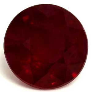 Ruby Round 0.54 carat Red Photo