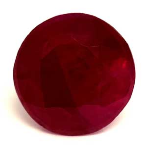 0.75 carat Round Ruby - Gemstone Thumbnail