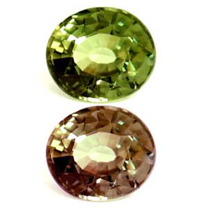 Alexandrite Oval 1.10 carat Green Photo
