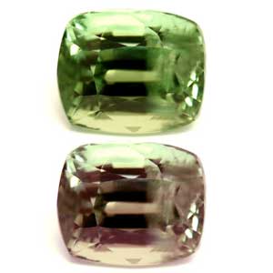 Alexandrite Cushion 0.83 carat Green Photo