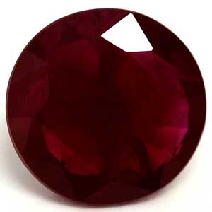 0.89 carat Round Ruby - Gemstone Thumbnail