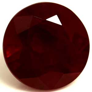 1.25 carat Round Ruby - Gemstone Thumbnail