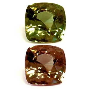 Alexandrite Cushion 1.06 carat Green Photo