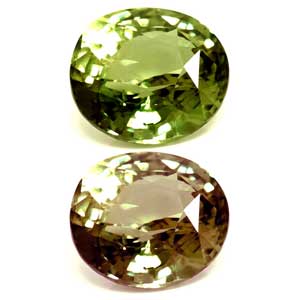 Alexandrite Oval 2.66 carat Green Photo