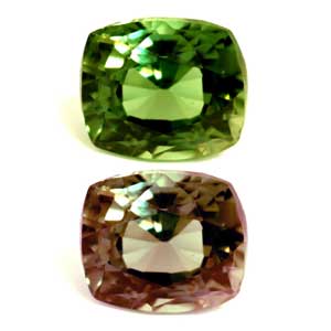 Alexandrite Cushion 0.81 carat Green Photo