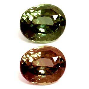 Alexandrite Oval 1.04 carat Green Photo