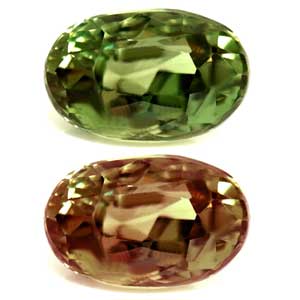 Alexandrite Oval 0.86 carat Green Photo