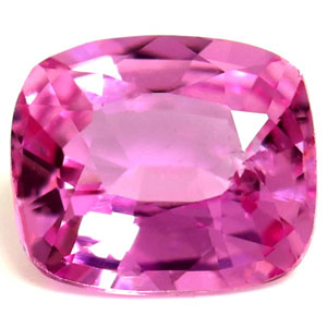 Sapphire Cushion 0.73 carat Pink Photo