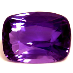 Sapphire Cushion 1.03 carat Purple Photo