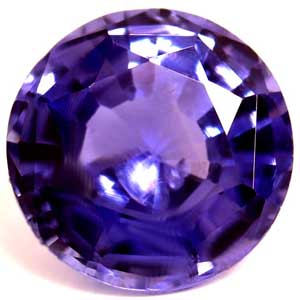 Sapphire Round 1.00 carat Purple Photo