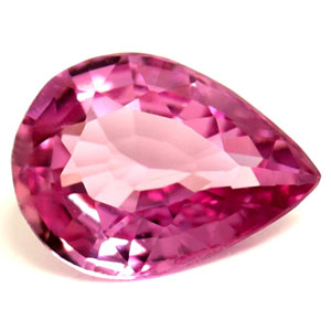 Sapphire Pear 0.74 carat Pink Photo