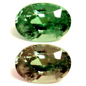 Alexandrite Oval 0.55 carat Green Photo