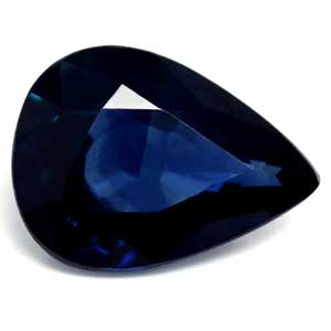 Sapphire Pear 1.13 carat Blue Photo