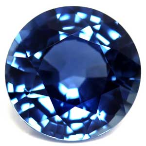 Sapphire Round 0.66 carat Blue Photo