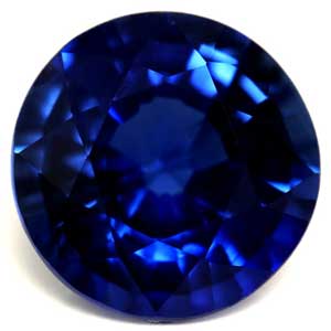 0.75 carat Round Sapphire - Gemstone Thumbnail