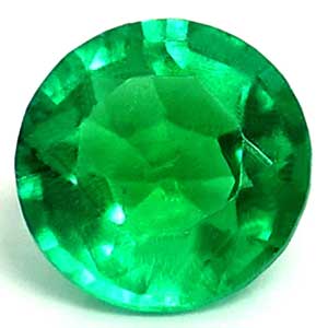 0.38 carat Round Emerald - Gemstone Thumbnail