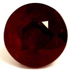 Ruby Round 0.62 carat Red Photo