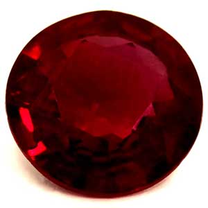 0.76 carat Round Ruby - Gemstone Thumbnail