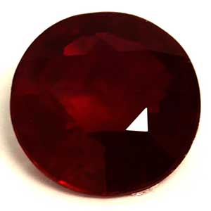 0.75 carat Round Ruby - Gemstone Thumbnail