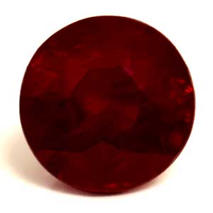 Ruby Round 0.64 carat Red Photo