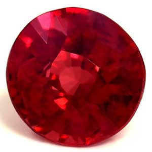 Ruby Round 0.61 carat Red Photo