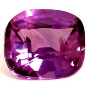 Sapphire Cushion 0.80 carat Pink Photo