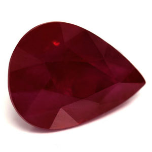 2.06 carat Pear Ruby - Gemstone Thumbnail