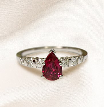 Instant Ready to Ship Ruby Rings
