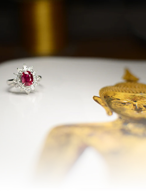 Sapphire Ruby Emerald And Diamond Engagement Rings Gemsny