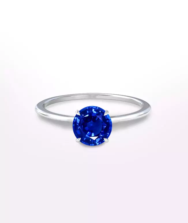 Solitaire Sapphire Rings
