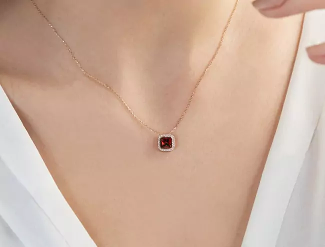 GemsNY Ruby Pendants Jewelry