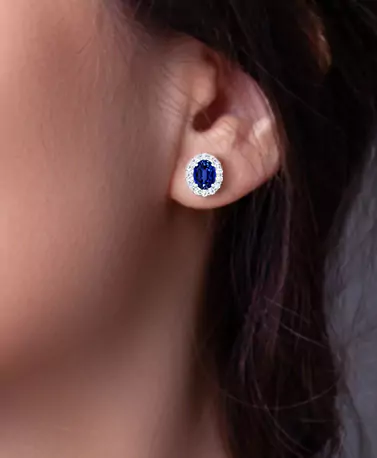 GemsNY Sapphire earrings