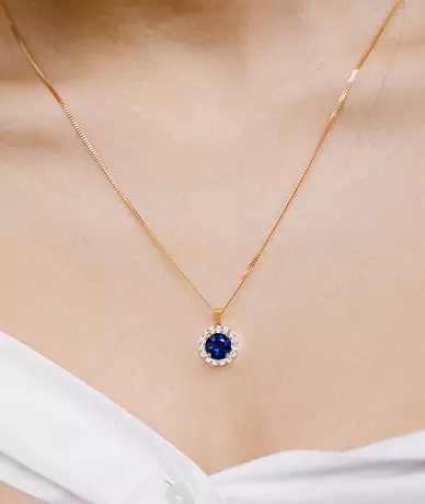 Sapphire pendant (Preset Collection)