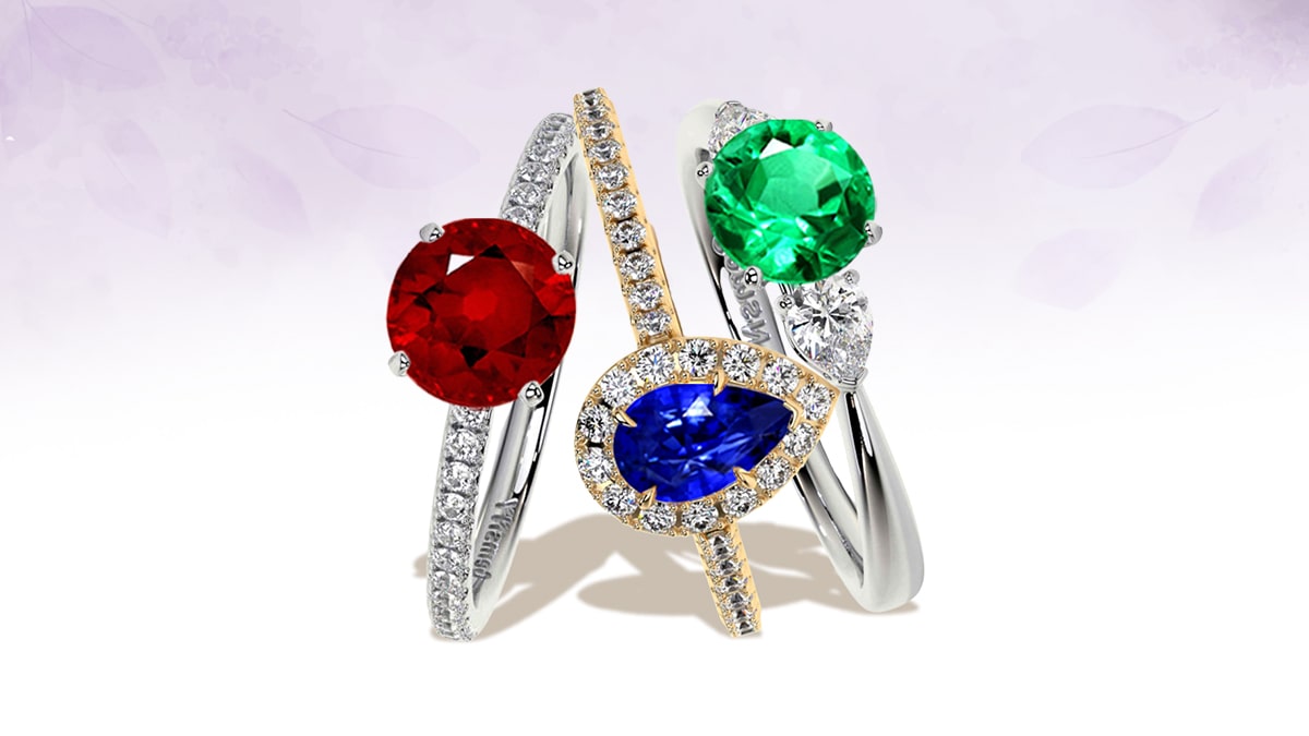 Natural Colored Gemstone Rings for Sale (All Gems) | GemsNY