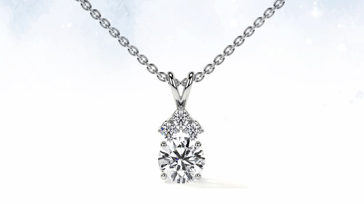 Duplicate diamond store necklace