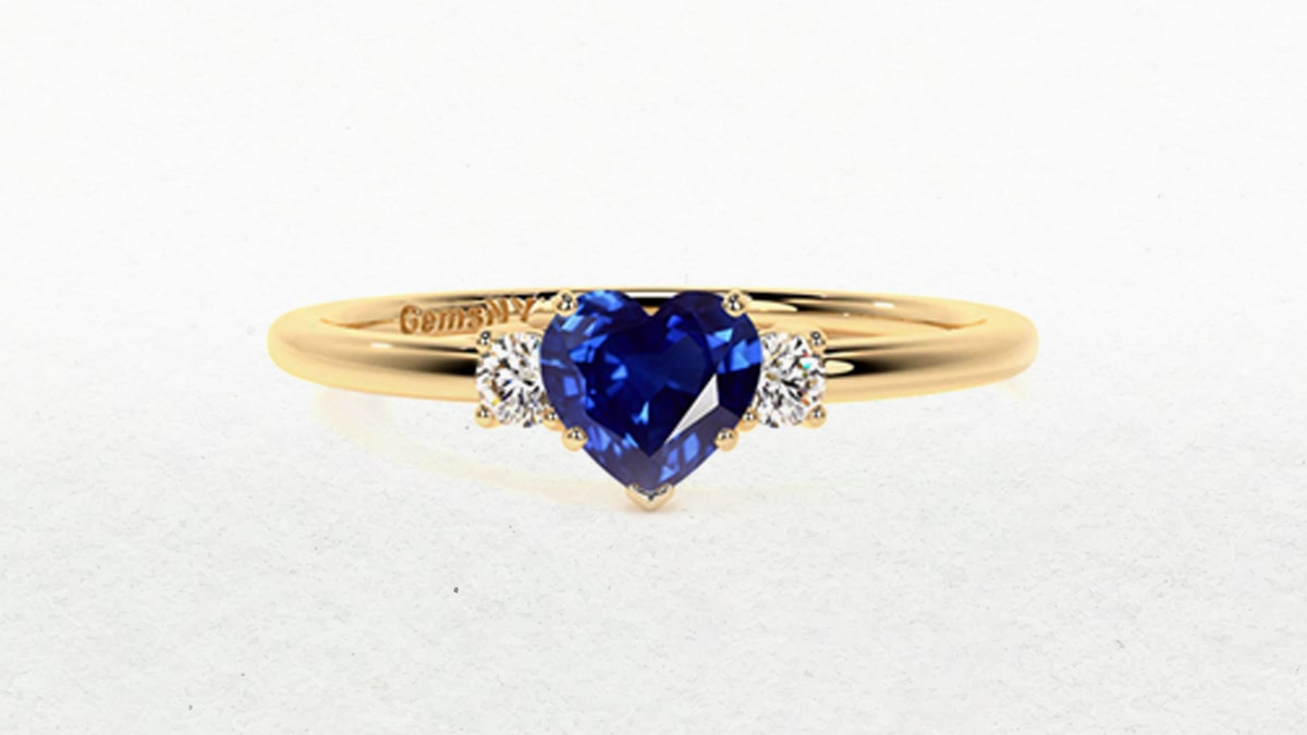 HighWire Tear-drop' pear-cut Australian dark blue sapphire ring – Jason Ree  Design