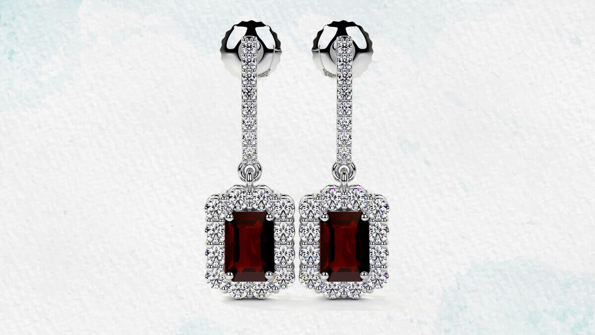 Affordable Shippingmake Your Own Spinel Earrings Studs Online, Chanel 