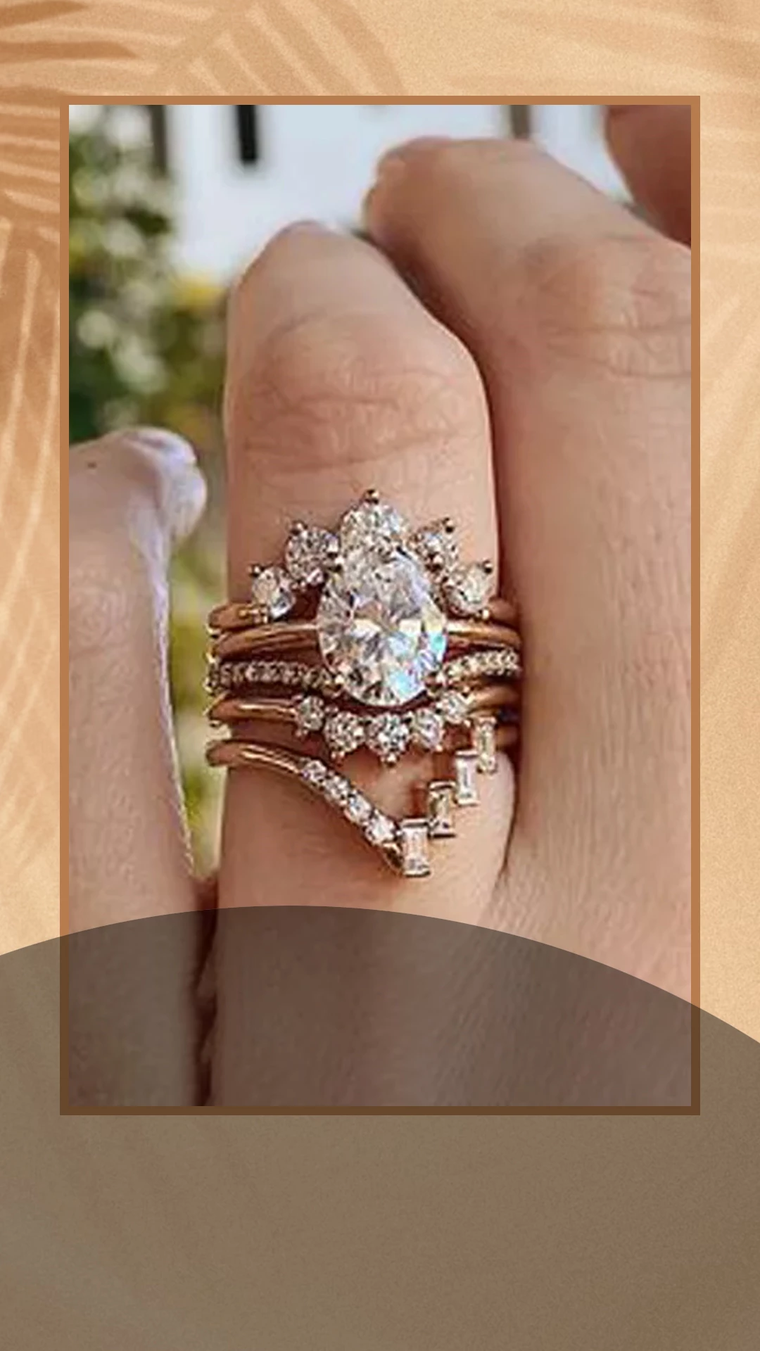 Trilogy Engagement Ring & Wedding Band | Trilogy engagement ring, Wedding  ring bands, Future engagement rings
