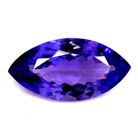 4.14 cts. Tanzanite Marquise AAAA Quality GemsNY
