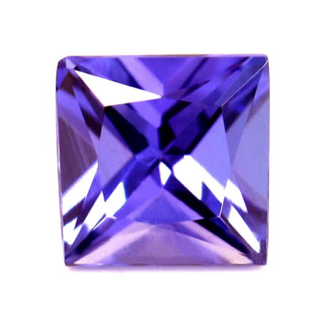 0.95 cts. Tanzanite Square AAAA Quality GemsNY