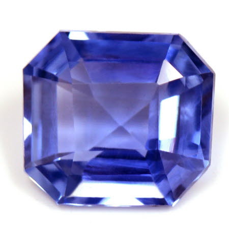 Emerald cut sapphire loose stone store