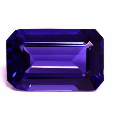 GIA Certified 5.67 cts. Emerald Cut Tanzanite