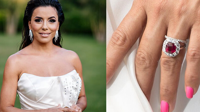 Eva longoria engagement on sale ring