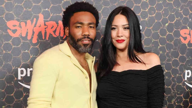 Donald Glover and Michelle White