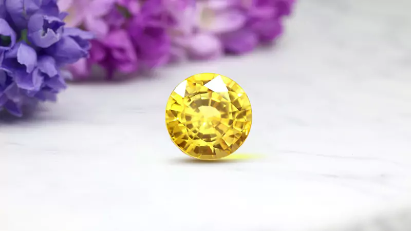 Yellow Sapphire Ring