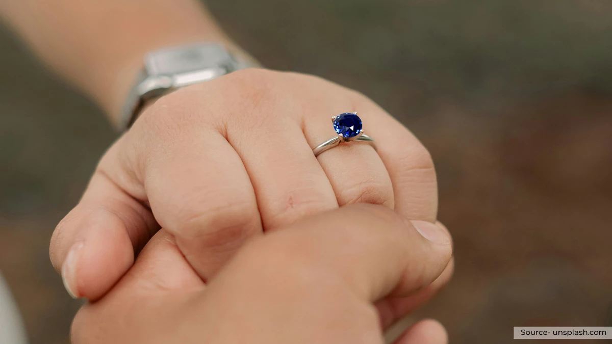 Sapphire Promise Rings