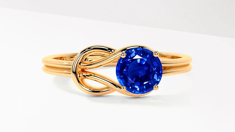 Vintage Sapphire Promise Ring