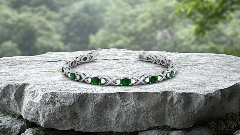 emerald bracelet